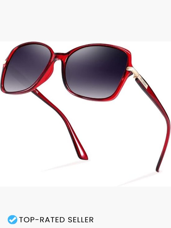 Vintage Square Polarized Sunglasses UV400 Protection Trendy Elegant for Women main image 7